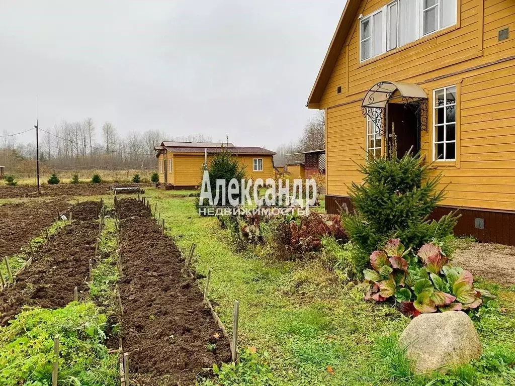 Дом в Ленинградская область, Волховский район, Вындиноостровское ... - Фото 1