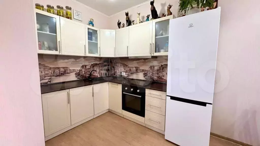 1-к. квартира, 34 м, 3/17 эт. - Фото 1
