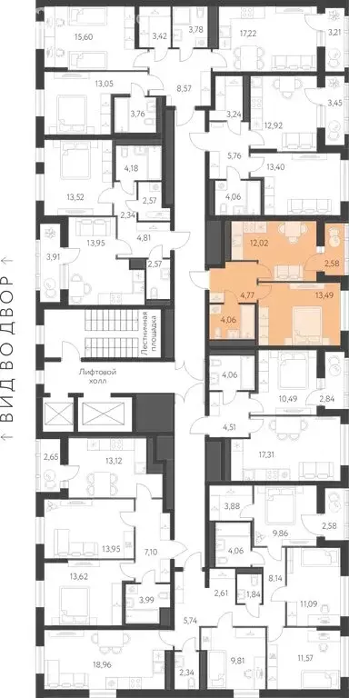 1-комнатная квартира: Екатеринбург, улица Академика Парина, 25 (35.63 ... - Фото 2