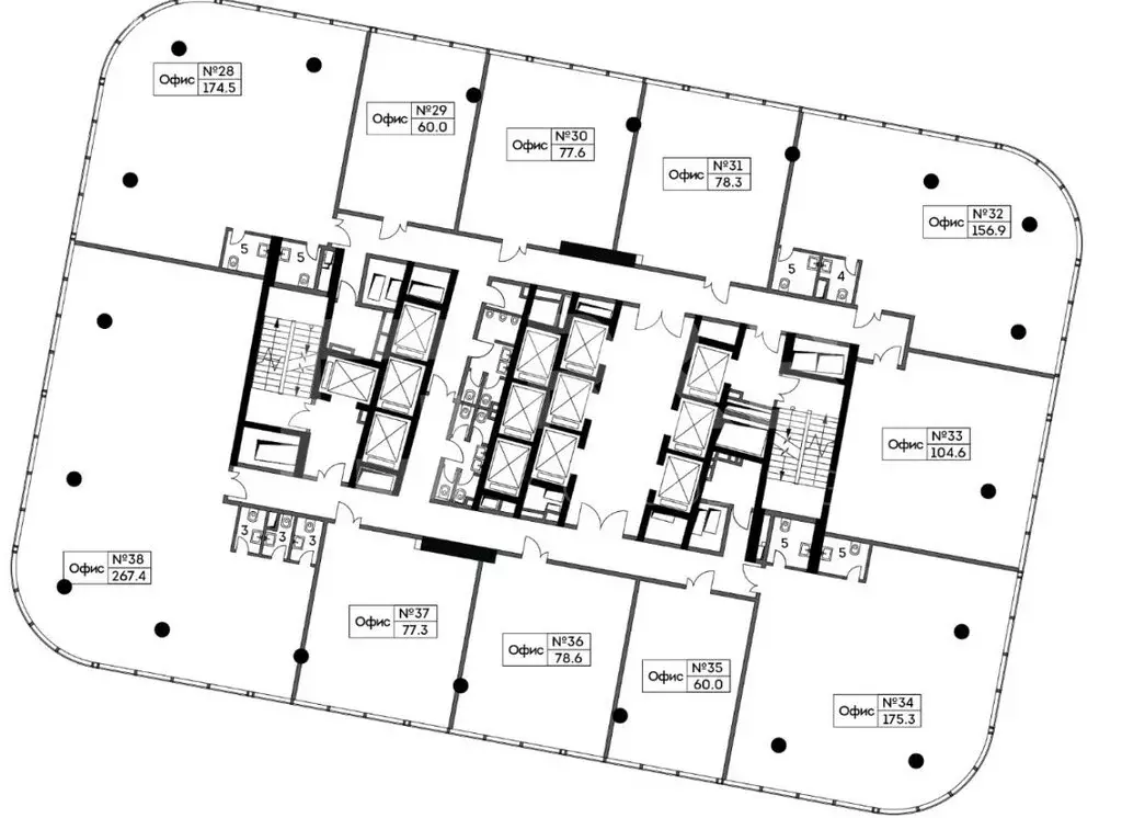 Офис (175.3 м) - Фото 1