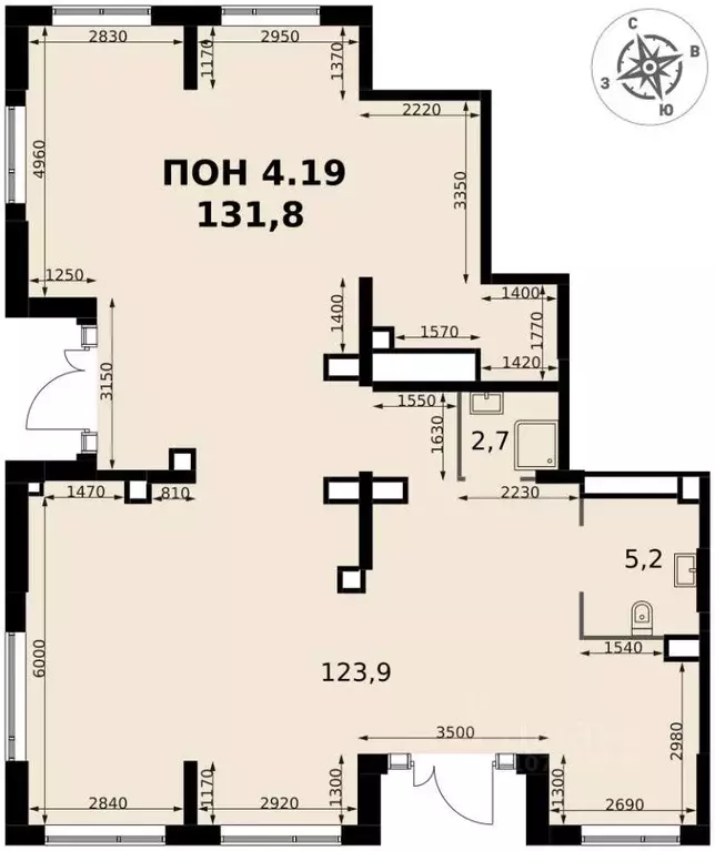 Помещение свободного назначения в Московская область, Химки ... - Фото 2