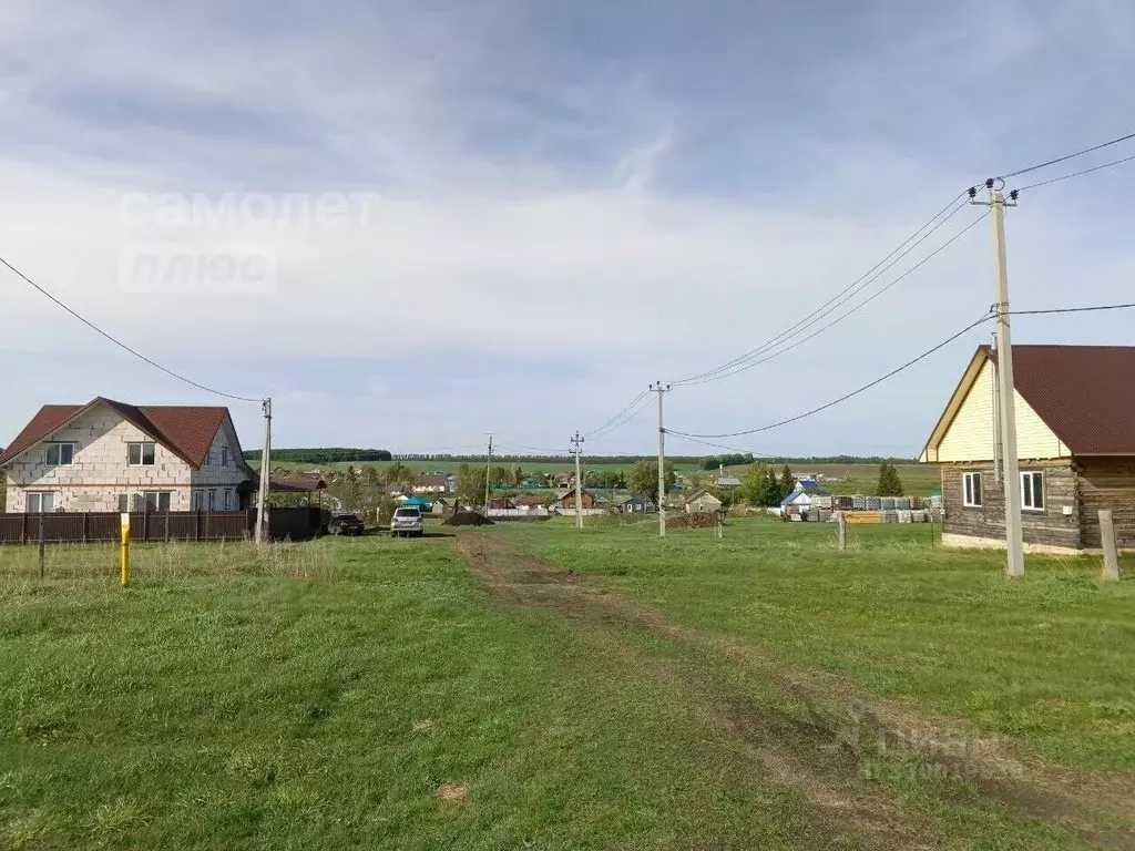 Участок в Башкортостан, Чишминский район, с. Арсланово ул. Южная, 4 ... - Фото 1