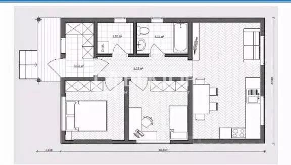 Дом в Ивановская область, Иваново ул. Дальняя Балинская (54 м) - Фото 1