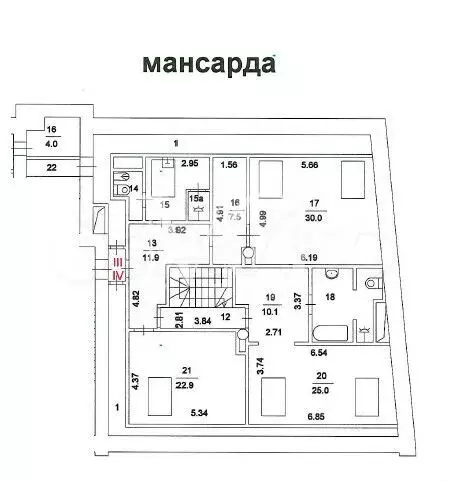 5-к. квартира, 315 м, 5/5 эт. - Фото 1