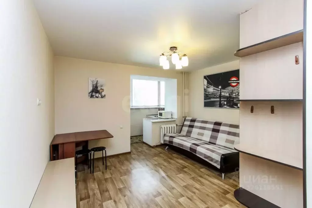 Студия Тюменская область, Тюмень Мелиораторов мкр, ул. Голышева, 4 ... - Фото 1