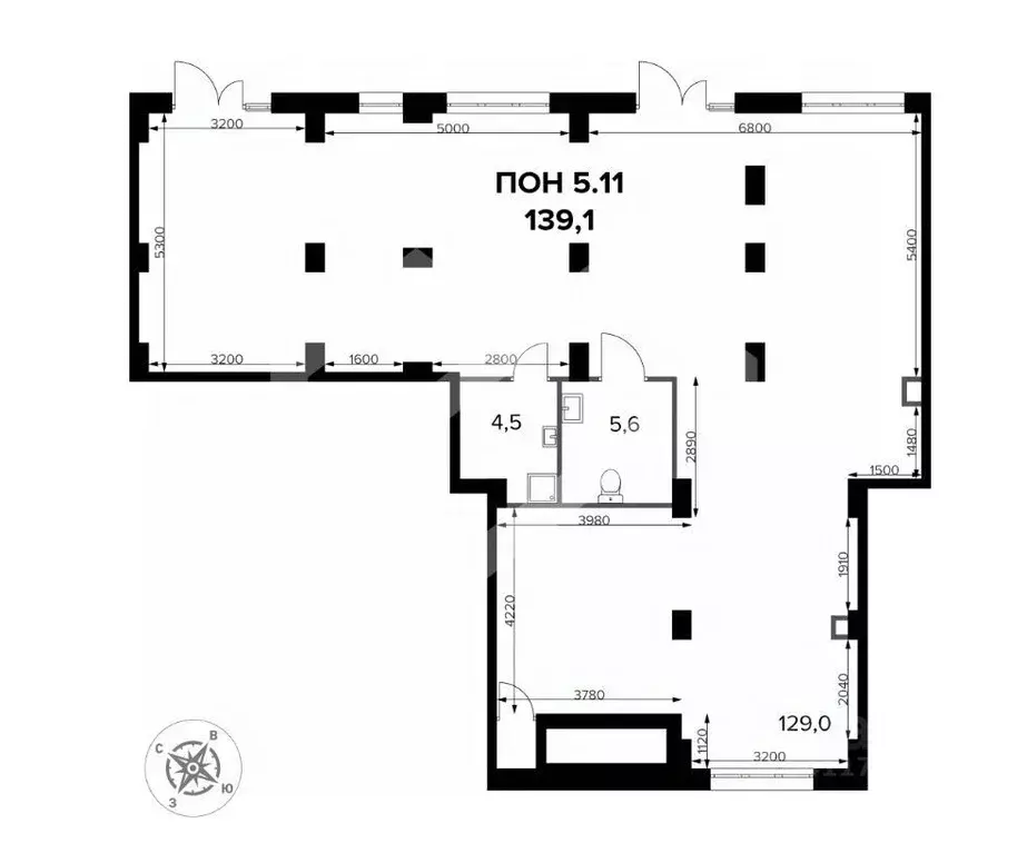 Помещение свободного назначения в Московская область, Ленинский ... - Фото 2