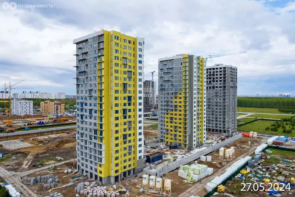 1-комнатная квартира: Тюмень, жилой комплекс Отличие (47.62 м) - Фото 1