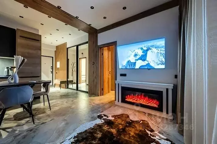 2-к кв. Краснодарский край, Сочи Красная Поляна пгт, ул. Калиновая, 9А ... - Фото 1