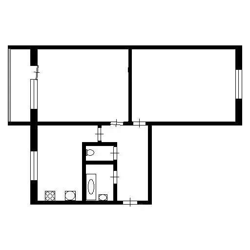 2-к кв. Коми, Сыктывкар Слободская ул., 21 (37.0 м) - Фото 1