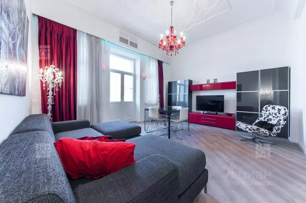 3-к кв. Москва Садовая-Кудринская ул., 28-30 (101.9 м) - Фото 2