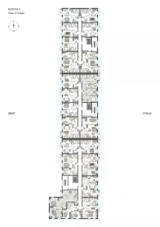 4-к кв. Пермский край, Пермь бул. Гагарина, 72 (86.1 м) - Фото 2