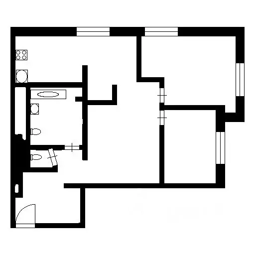 2-к кв. Московская область, Одинцово ул. Белорусская, 8 (70.0 м) - Фото 2