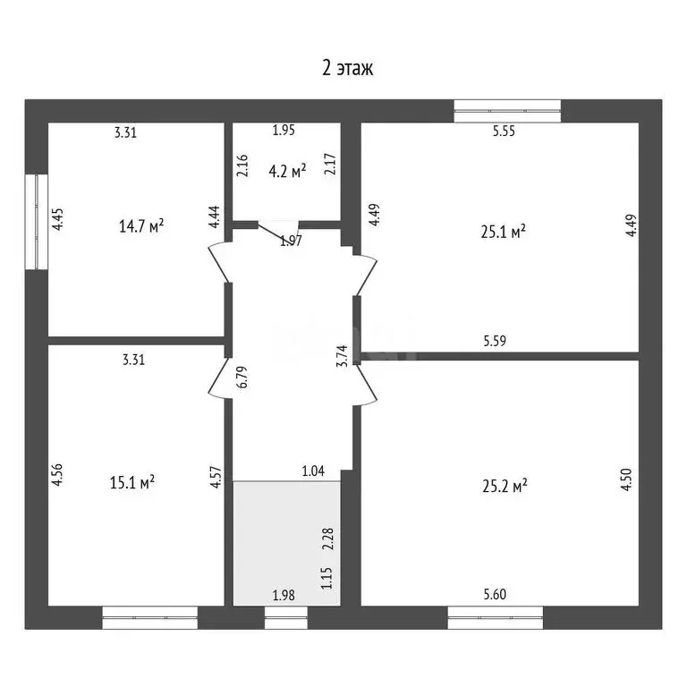 Дом в Стрельцы, Заречная улица (288.5 м) - Фото 1