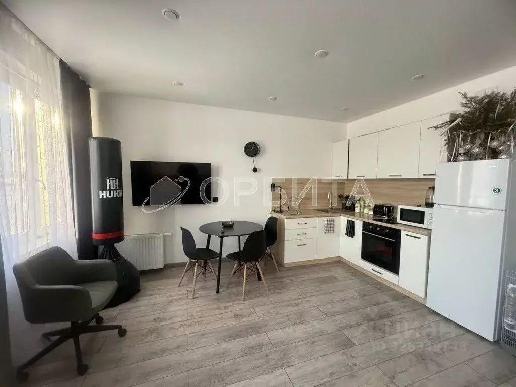 Студия Тюменская область, Тюмень ул. Павла Никольского, 6 (33.4 м) - Фото 2