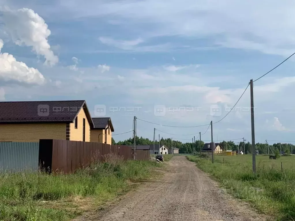 Участок в Татарстан, Зеленодольский район, Большекургузинское с/пос, ... - Фото 2
