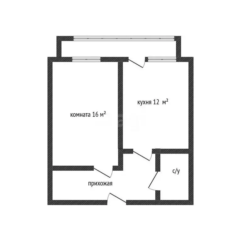 1-комнатная квартира: Краснодар, Уральская улица, 129 (40 м) - Фото 1