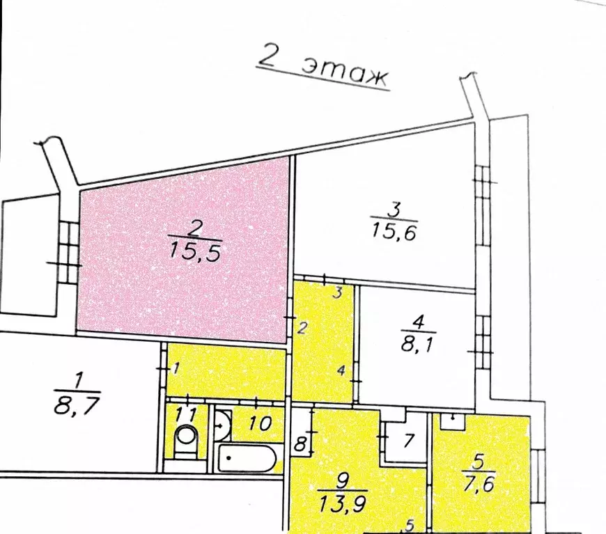 1-к кв. Красноярский край, Красноярск ул. Петрушина, 1 (15.5 м) - Фото 1