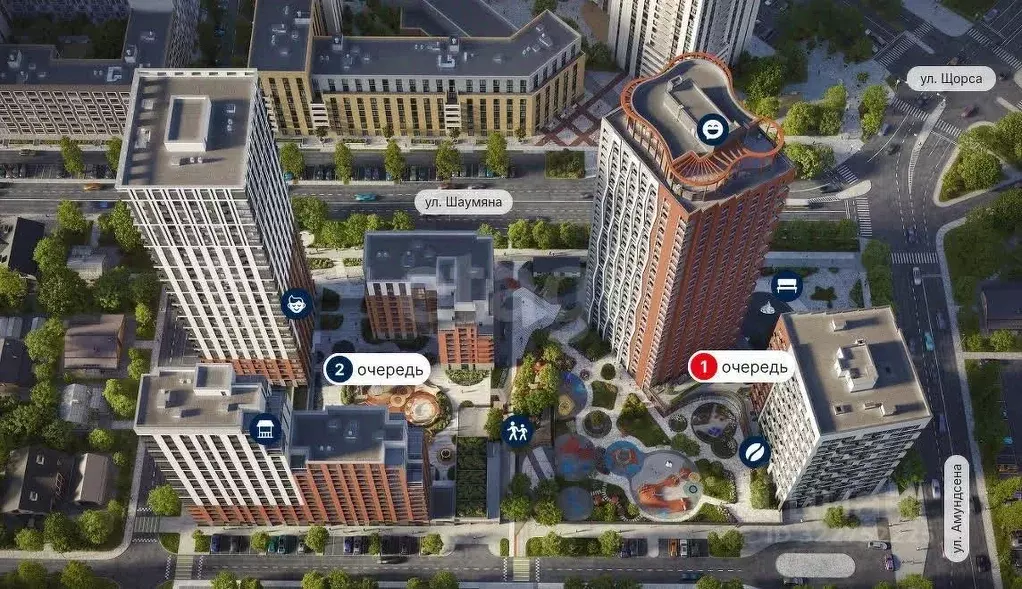 2-к кв. Свердловская область, Екатеринбург ул. Шаумяна, 11 (55.0 м) - Фото 1