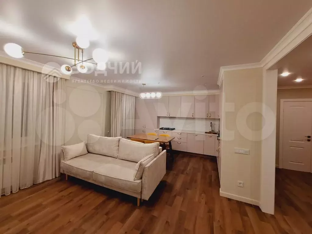 2-к. квартира, 70 м, 7/9 эт. - Фото 1