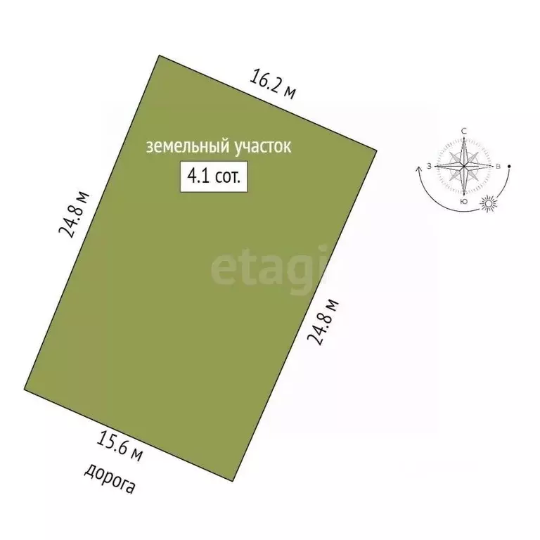 Участок в Крым, Феодосия Геотехник СПК, ул. Клубничная (4.1 сот.) - Фото 2