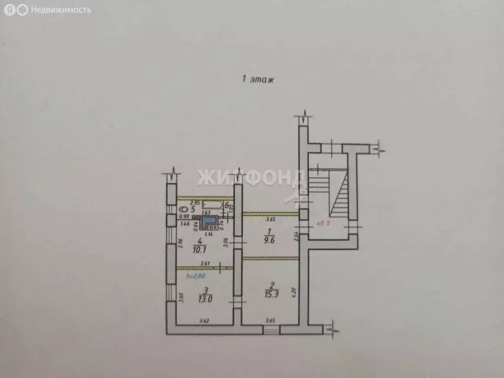 2-комнатная квартира: Черногорск, Октябрьская улица, 58 (51.9 м) - Фото 0