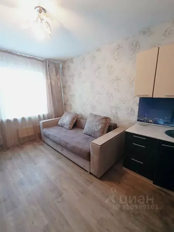 Студия Томская область, Томск АРЗ мкр, проезд Кольцевой, 15/1 (21.7 м) - Фото 1