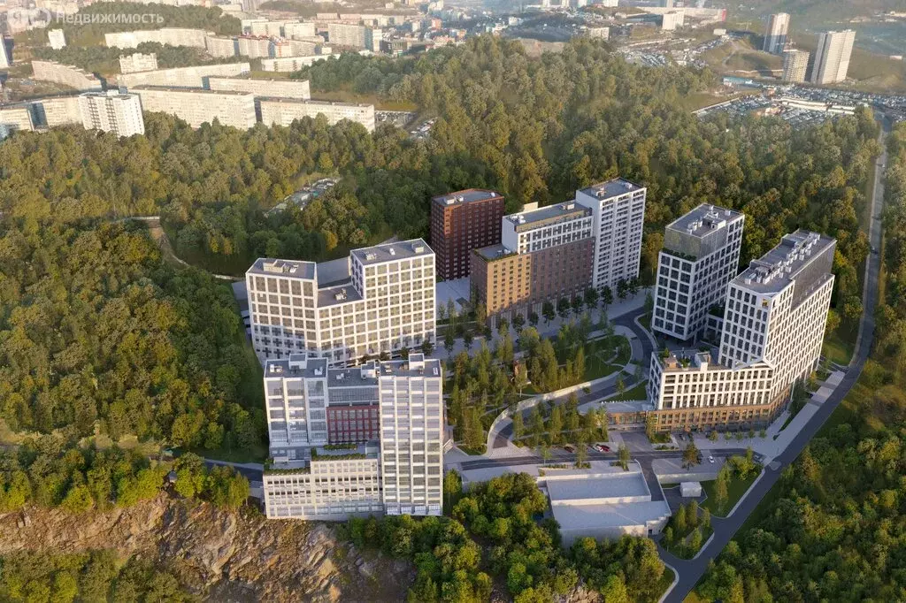 Квартира-студия: Владивосток, Ленинский район (43.07 м) - Фото 0