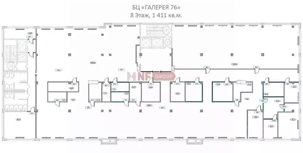 Офис в Москва Профсоюзная ул., 76 (1411 м) - Фото 2