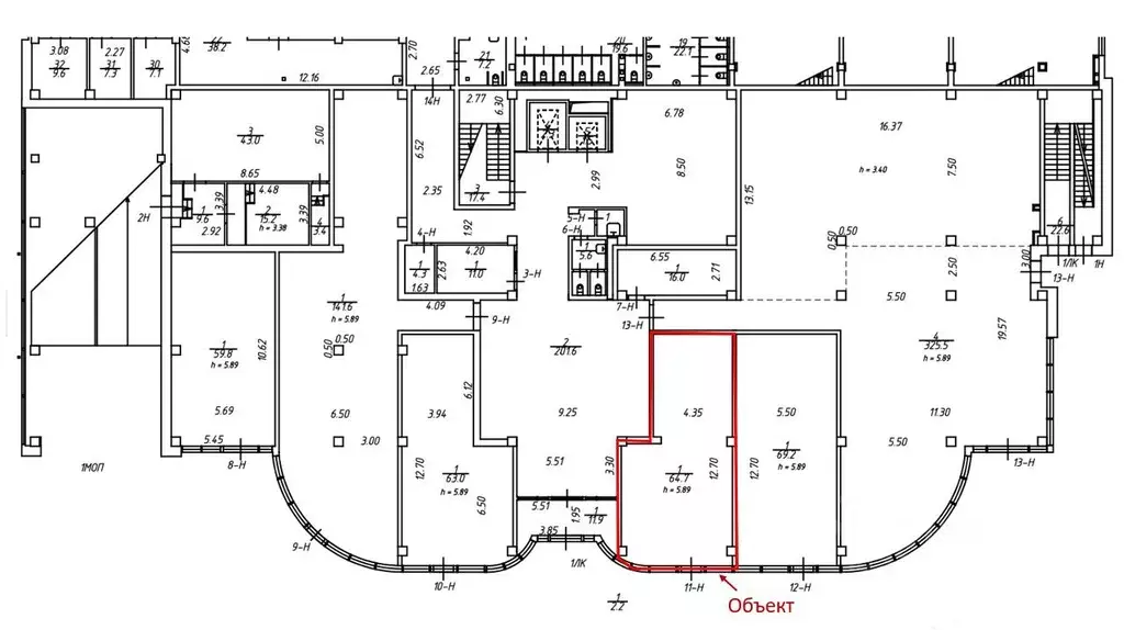 Торговая площадь в Санкт-Петербург Херсонская ул., 39 (65 м) - Фото 1