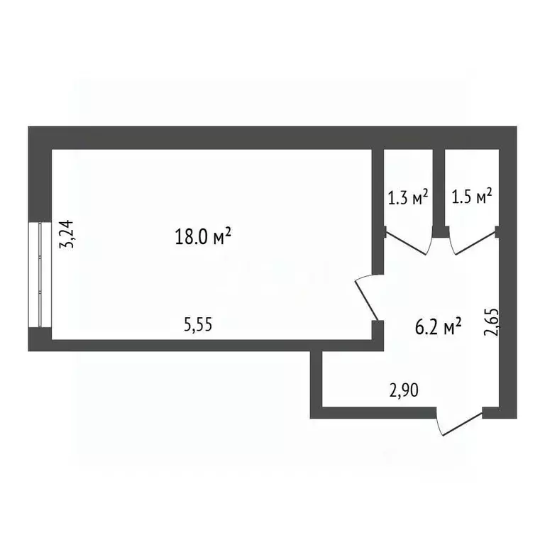 Комната Башкортостан, Стерлитамак ул. Гоголя, 145А (27.0 м) - Фото 2