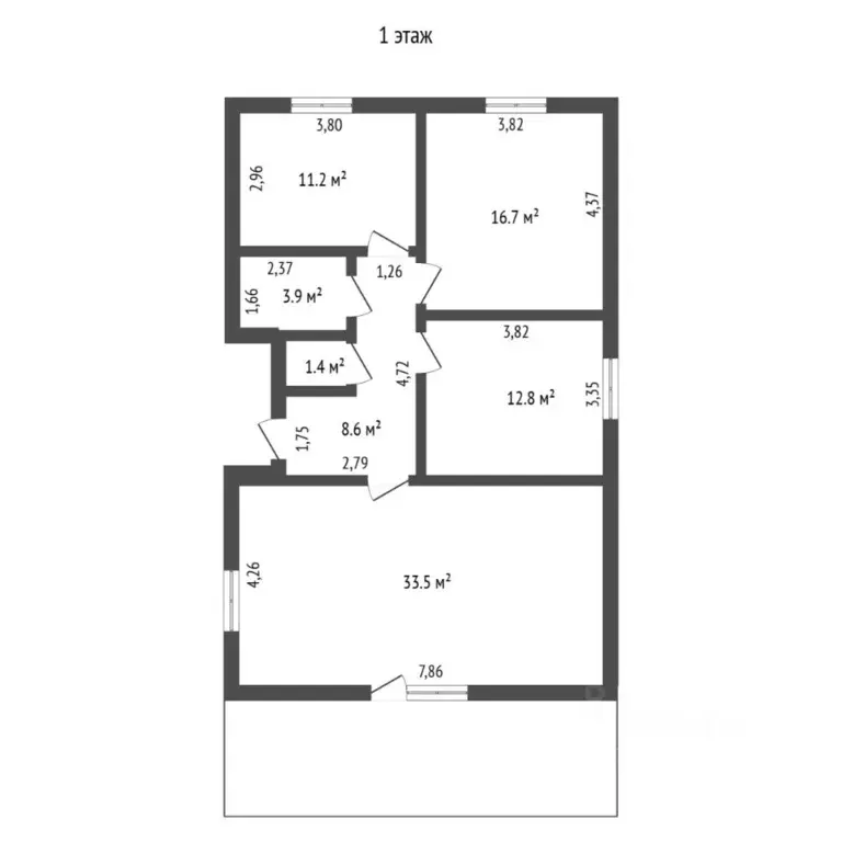 Коттедж в Тюменская область, Тюмень Мелиоратор СНТ,  (95 м) - Фото 2