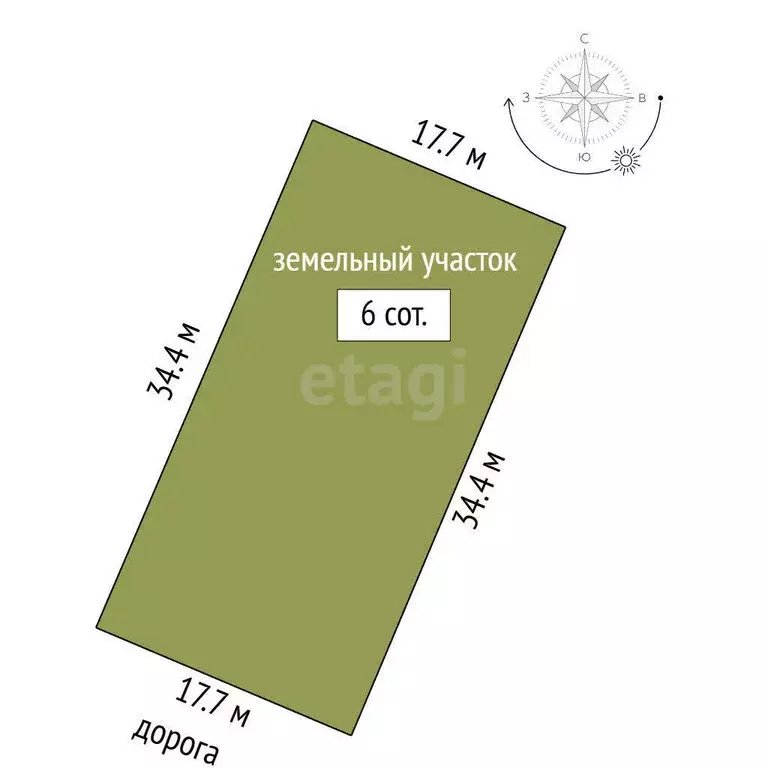 Участок в Семисотское сельское поселение, товарищество собственников ... - Фото 1