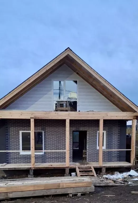 Дом в Иркутская область, Иркутский муниципальный округ, пос. Плишкино, ... - Фото 1