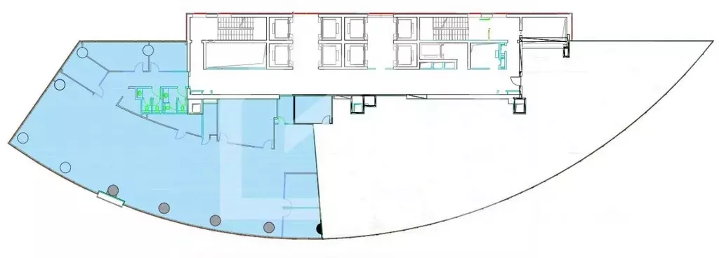 Помещение свободного назначения в Москва наб. Пресненская, 10блокВ ... - Фото 2