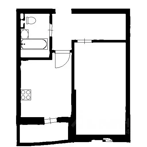1-к кв. Краснодарский край, Краснодар ул. Имени 40-летия Победы, 178к5 ... - Фото 2
