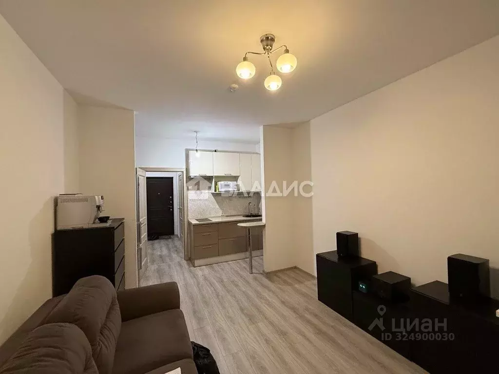 Студия Санкт-Петербург Дунайский просп., 7к7 (27.1 м) - Фото 1