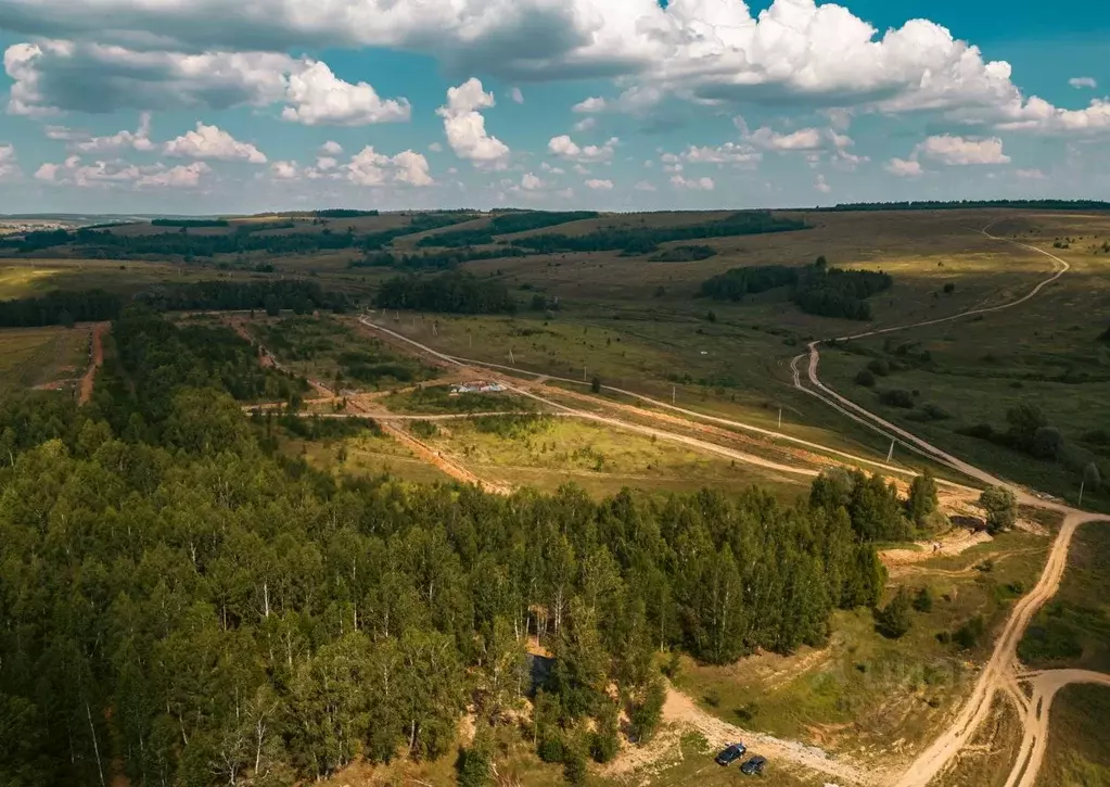 Участок в Татарстан, Зеленодольский район, Бишнинское с/пос, д. ... - Фото 1