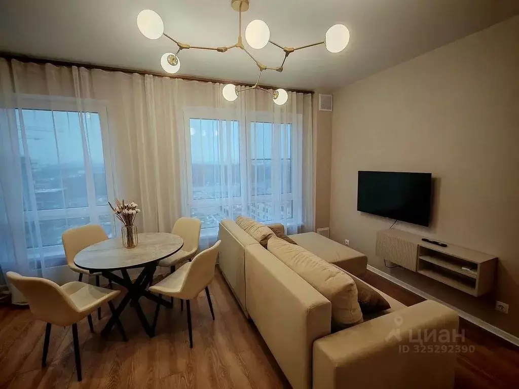 3-к кв. Москва Кавказский бул., 51к1 (52.2 м) - Фото 1