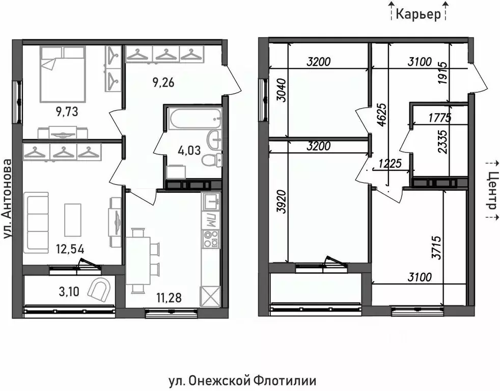 2-к кв. Карелия, Петрозаводск ул. Онежской Флотилии, 10 (49.46 м) - Фото 0