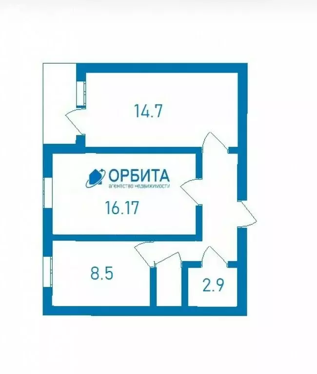 2-комнатная квартира: Тюмень, улица Мебельщиков, 1 (50.6 м) - Фото 0