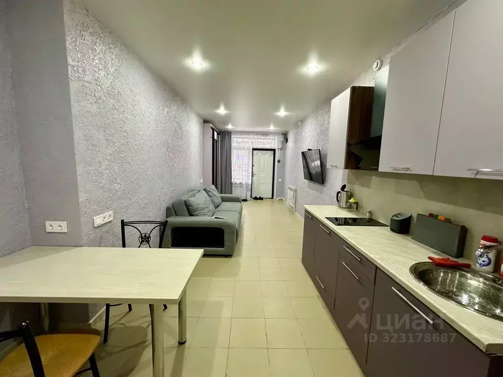 Студия Красноярский край, пос. Солнечный ул. Солнечная, 2А (35.0 м) - Фото 1