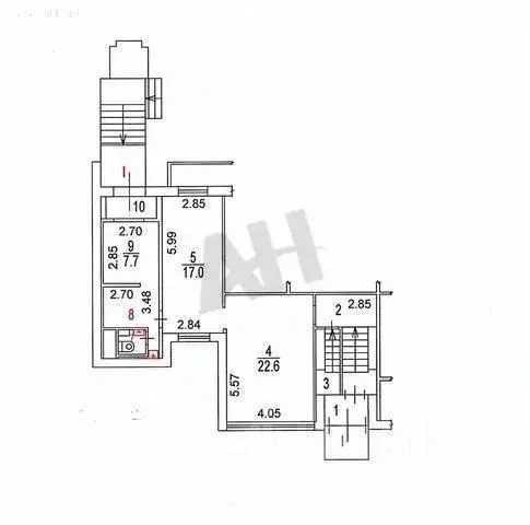 Помещение свободного назначения в Москва Суздальская ул., 36К2 (73 м) - Фото 2