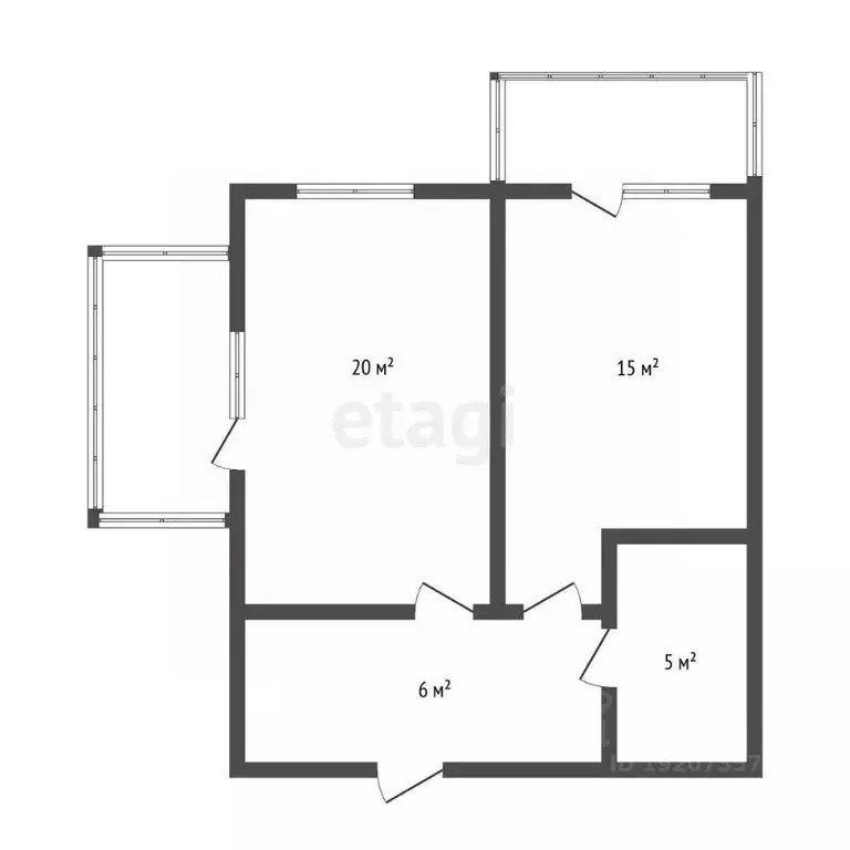 1-к кв. Краснодарский край, Новороссийск Цемдолина тер., ул. ... - Фото 1