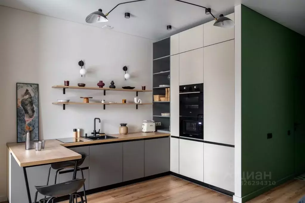 Студия Москва пер. 2-й Петра Алексеева, 5 (30.0 м) - Фото 1