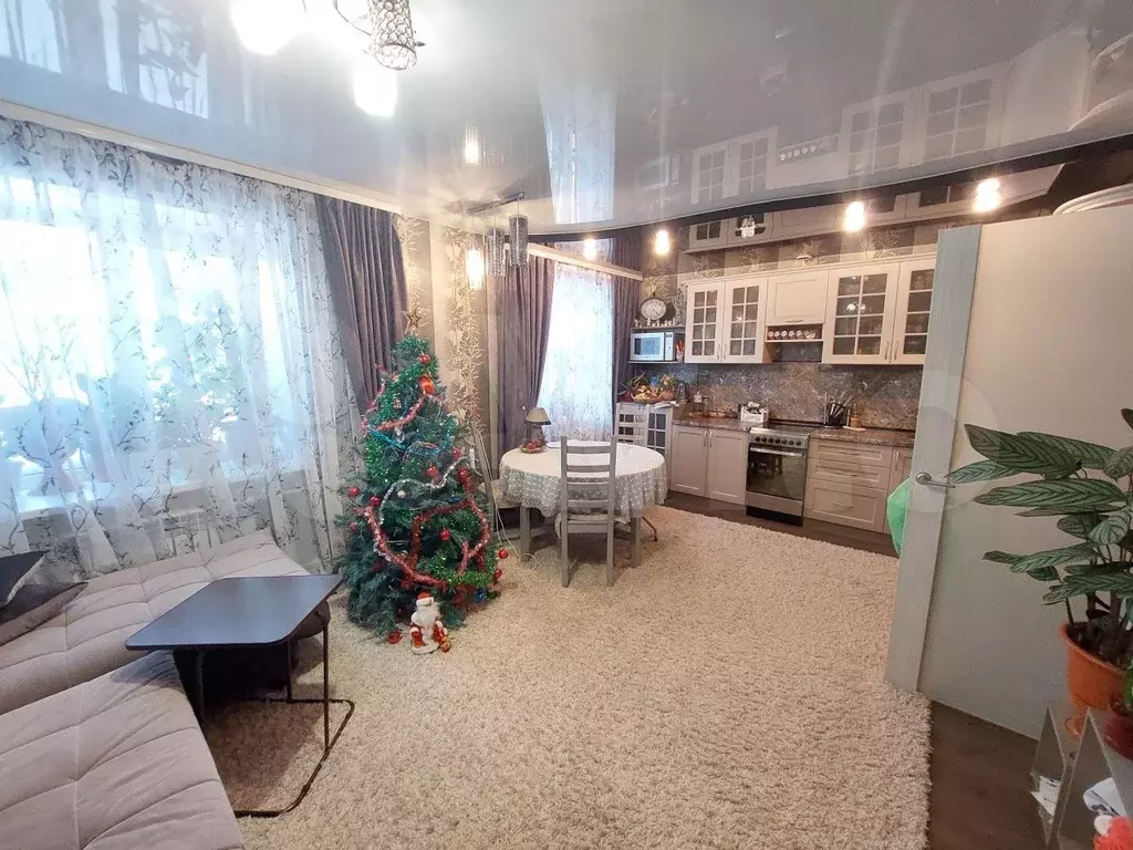 3-к. квартира, 57,8 м, 1/4 эт. - Фото 0