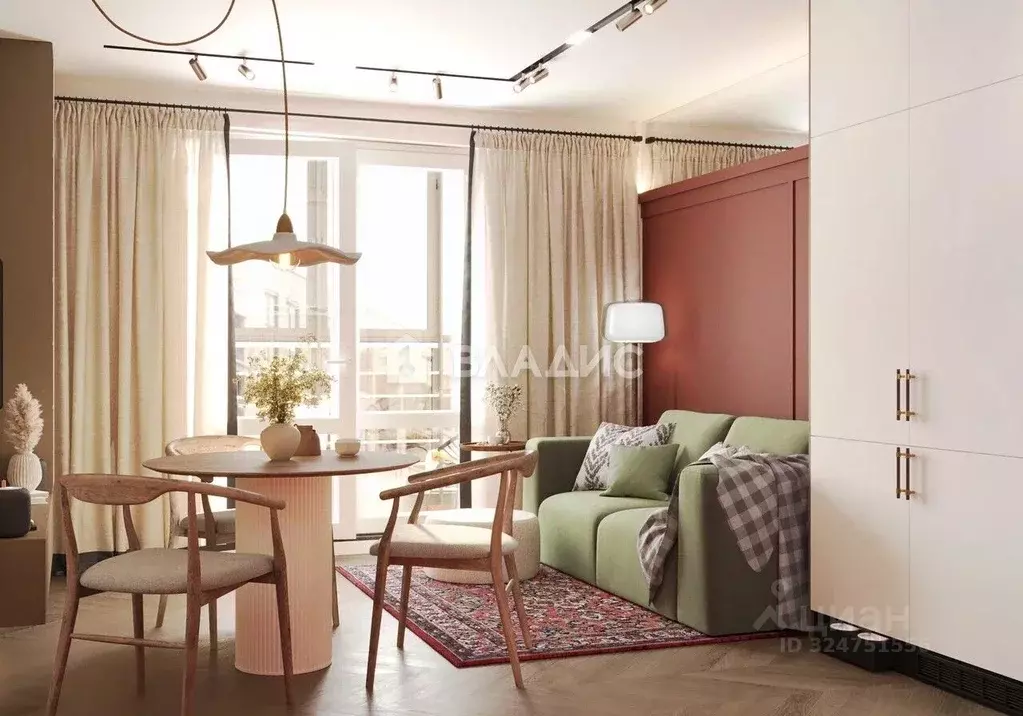 3-к кв. Карелия, Петрозаводск пл. Литейная, 5 (57.2 м) - Фото 1