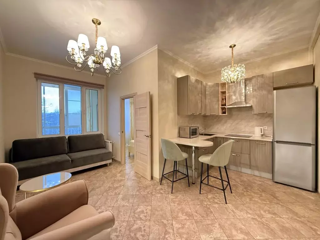 2-к кв. Московская область, Мытищи городской округ, пос. Вешки, Новые ... - Фото 1