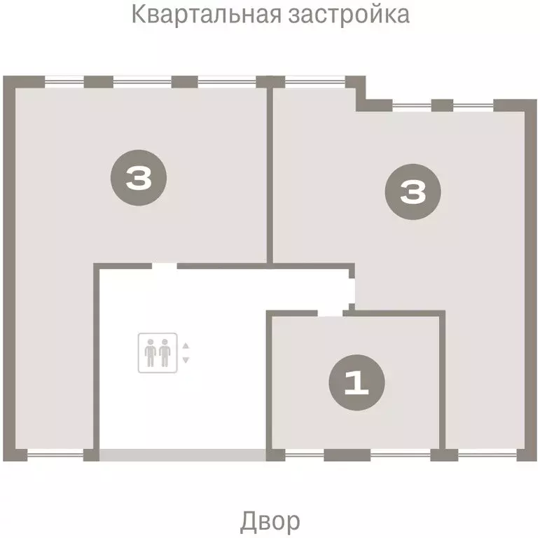 3-комнатная квартира: Новосибирск, Большевистская улица, с49 (90.27 м) - Фото 1