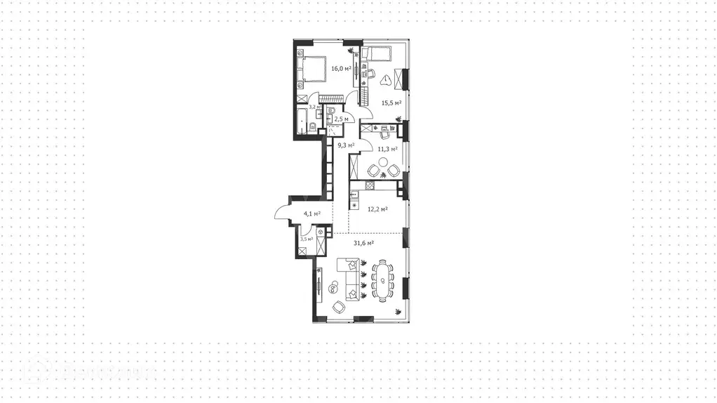 Продаётся 4-к квартира, 113 м - Фото 1