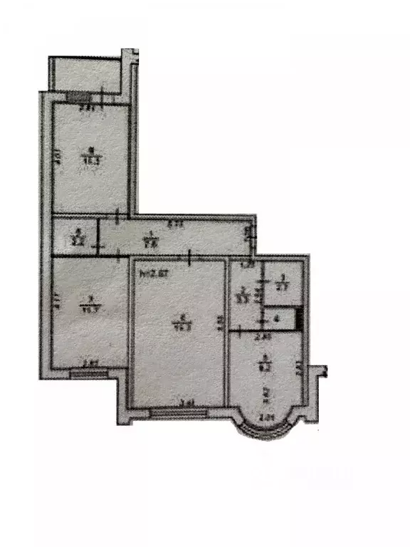 3-к кв. Воронежская область, Воронеж ул. 9 Января, 113А (68.5 м) - Фото 2